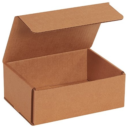 Bsc Preferred 8 x 6 x 3'' Kraft Corrugated Mailers, 50PK BUY00039466